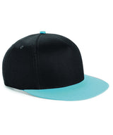 Youth snapback — Black/Surf Blue