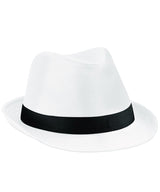 Fedora — White/Black