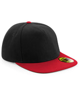 Original flat peak snapback — Black/Classic Red