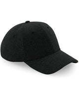 Jersey athleisure baseball cap — Black