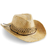 Straw cowboy hat — Natural