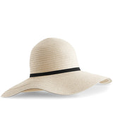 Marbella wide-brimmed sun hat — Natural