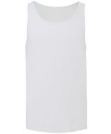 Unisex Jersey tank top — White