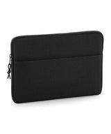Essential 13 laptop case" — Black