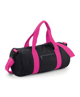 Original barrel bag — Black/Fuchsia