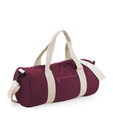Original barrel bag — Burgundy/Off White