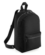 Mini essential fashion backpack — Black