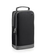 Athleisure sports shoe/accessory bag — Black