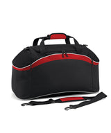 Teamwear holdall — Black/Classic Red/White