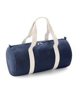 Denim barrel bag — Denim Blue
