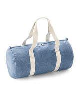 Denim barrel bag — Light Denim