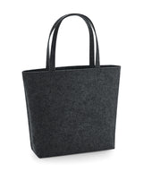 Felt shopper — Charcoal Melange