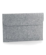 Felt laptop/document slip — Grey Melange