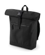 Roll-top backpack — Black