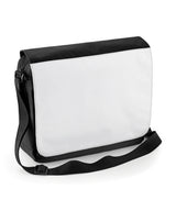 Sublimation messenger bag — Black
