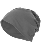 Jersey beanie — Mid Grey