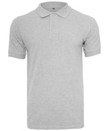 Piqué polo shirt — Heather Grey