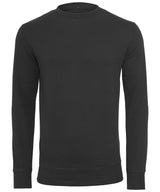 Light crew sweatshirt — Black