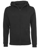 Heavy zip hoodie — Black