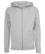 Heavy zip hoodie — Heather Grey