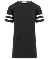 Stripe Jersey tee — Black/White