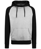 Raglan hoodie — Grey/Black