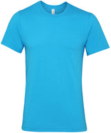 Unisex Jersey crew neck t-shirt — Aqua