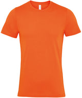 Unisex Jersey crew neck t-shirt — Burnt Orange