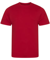 Cascade organic tee — Fire Red