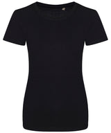 Women's Cascade organic tee — Jet Black