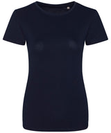 Women's Cascade organic tee — Navy