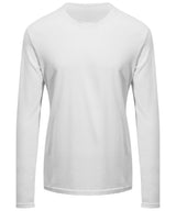 Erawan organic long-sleeve tee — Arctic White
