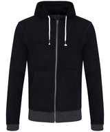 Okavango regen zoodie — Black/Charcoal