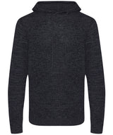 Iguazu regen knitted hoodie — Charcoal/Black