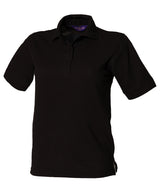 Women's 65/35 polo shirt — Black