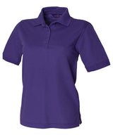Women's 65/35 polo shirt — Purple