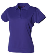 Women's Coolplus® polo shirt — Bright Purple