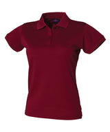 Women's Coolplus® polo shirt — Burgundy