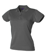 Women's Coolplus® polo shirt — Charcoal Grey