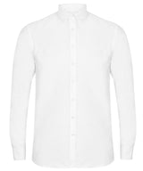 Modern long sleeve Oxford shirt — White