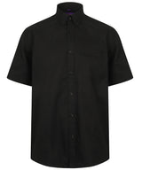 Wicking antibacterial short sleeve shirt — Black