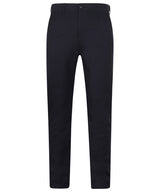 Stretch chinos with flex waistband — Navy