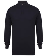 ¼ zip jumper — Navy