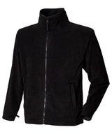 Microfleece jacket — Black*
