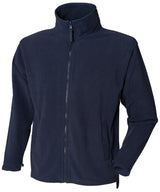 Microfleece jacket — Navy*