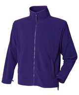 Microfleece jacket — Purple