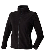 Women's microfleece jacket — Black