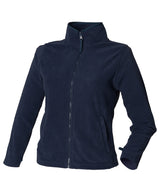 Women's microfleece jacket — Navy