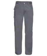 Polycotton twill workwear trousers — Convoy Grey