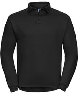 Heavy-duty collar sweatshirt — Black